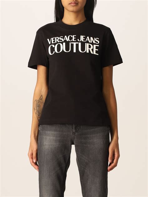 versace jeans couture t shirt damen|versace jeans couture outlet.